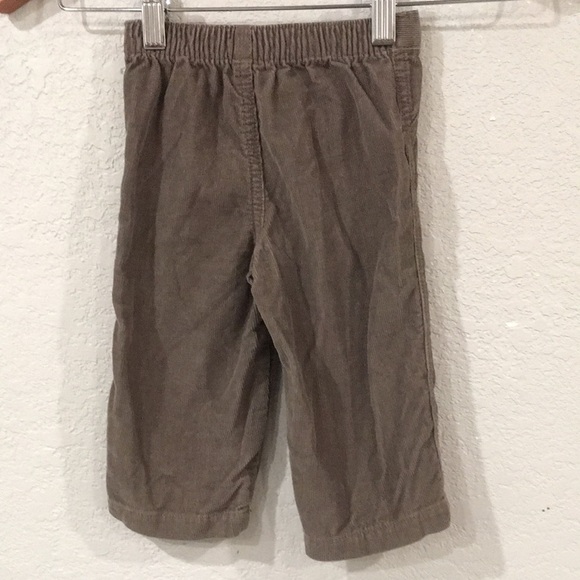Carter’s Baby Boy 9M Brown Taupe Corduroy Pull On Pants 100% Cotton - Picture 2 of 5